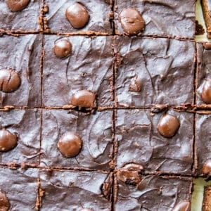 Paleo Double Chocolate Avocado Brownies