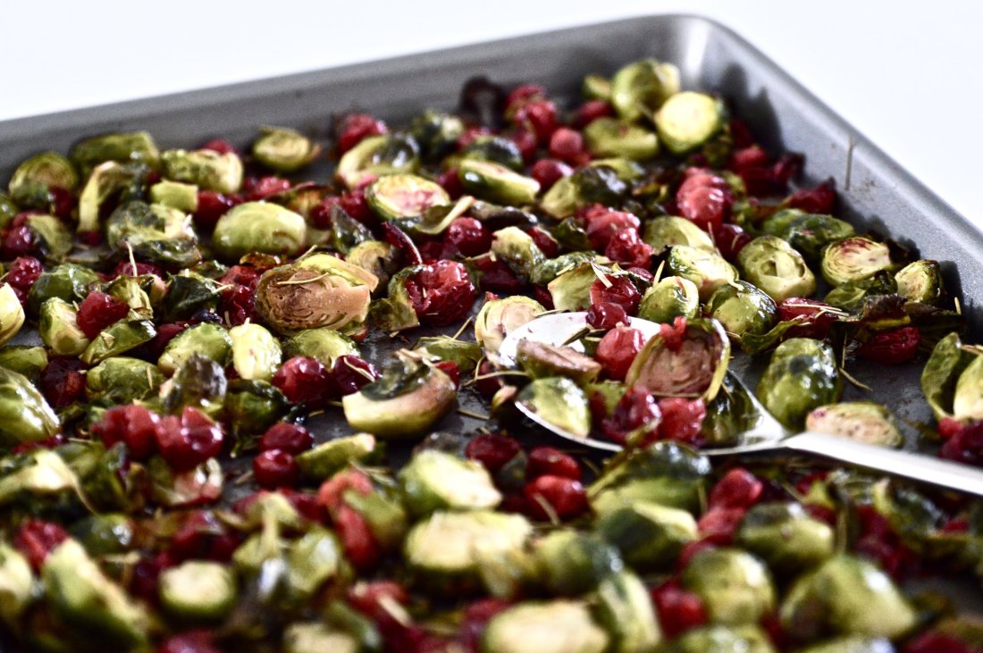  Do you love Brussels sprouts? I hope so! These Maple Cranberry Brussels Sprouts are a sweet yet tangy twist on a classic vegetable recipe. This Maple Cranberry Brussels Sprouts recipe makes the perfect addition to your holiday menu and is a dish that your guests are going to love. What's even better is that this Maple Cranberry Brussels Sprouts recipe is paleo, vegan and AIP friendly!  #paleo #vegan #AIP 
