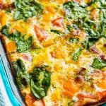 Bacon and Vegetable Egg Casserole