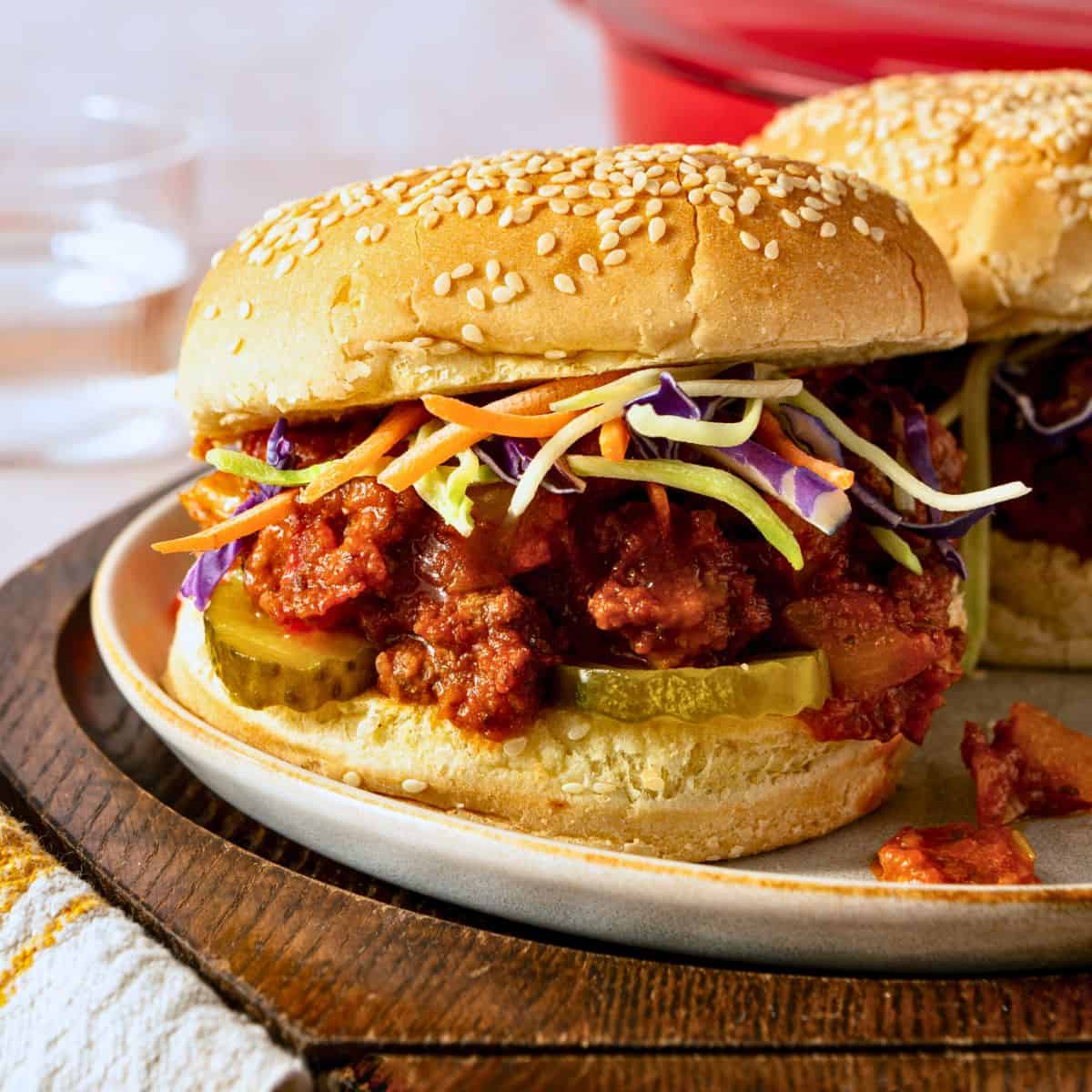 Healthy Sloppy Joes