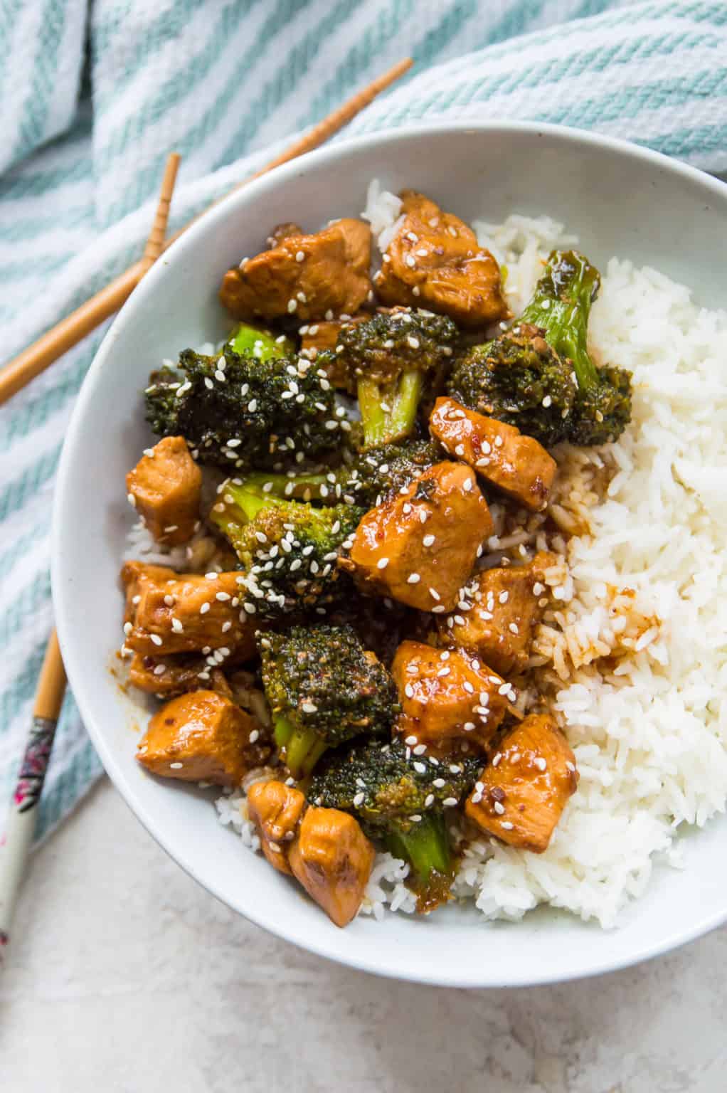 Whole30 Teriyaki Chicken and Broccoli - Pure and Simple Nourishment