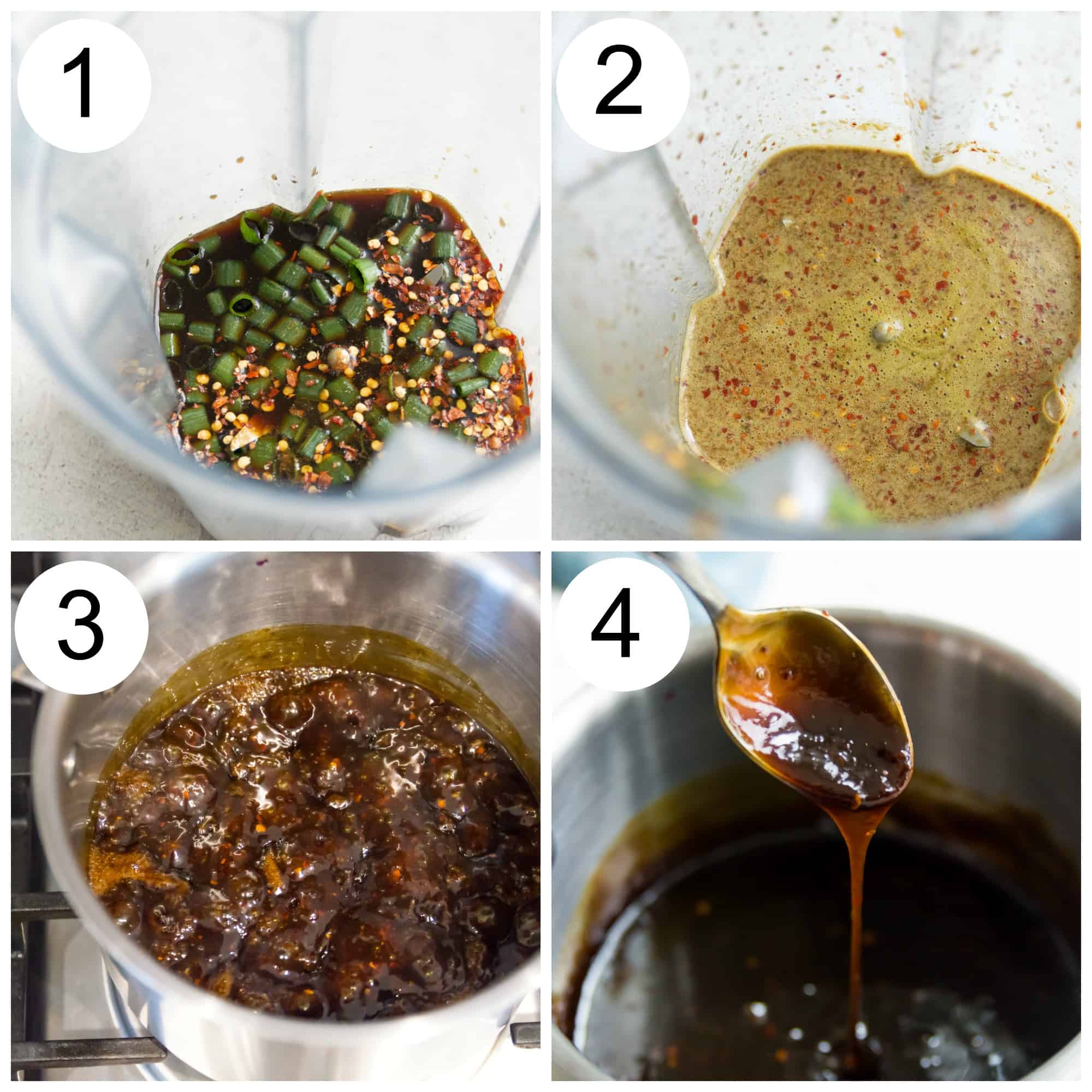 Step by step directions for making homemade teriyaki sauce. 