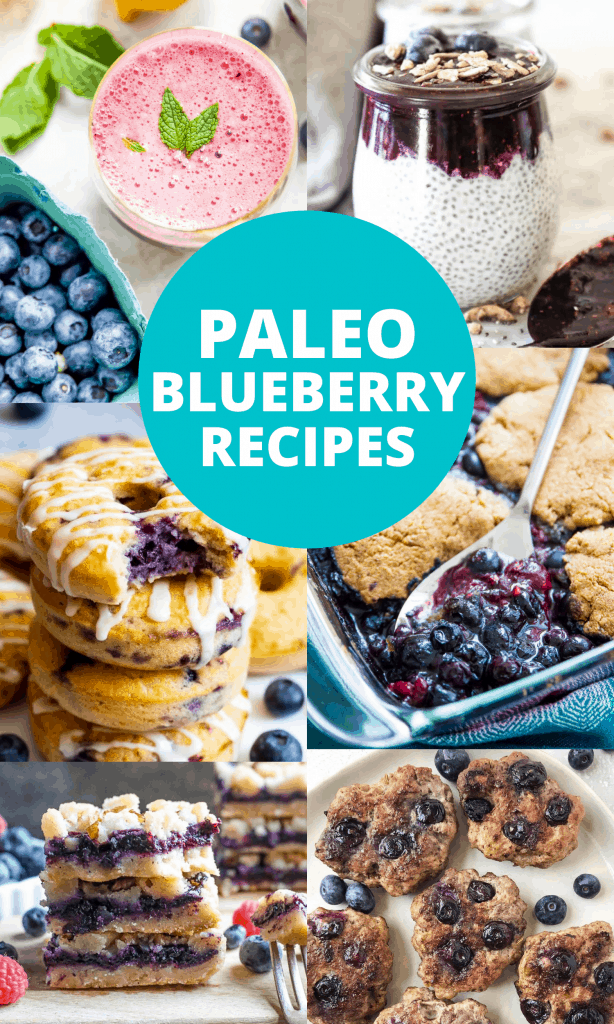 paleo blueberry recipes pinterest image 