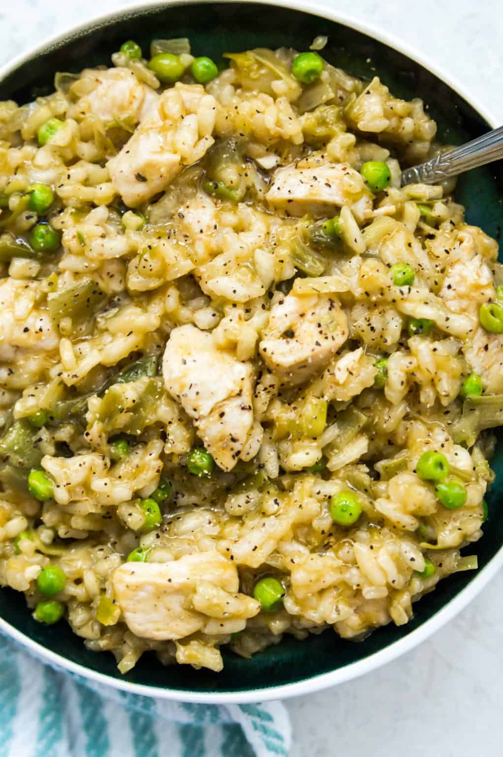 The Best Chicken and Leek Risotto Pure and Simple Nourishment