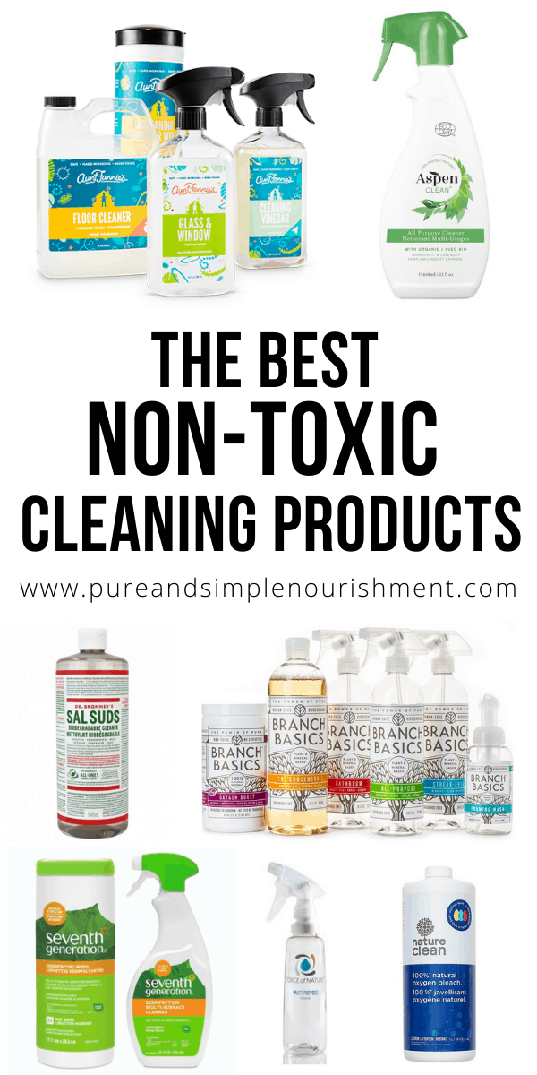 Organic non sales toxic cleaning products