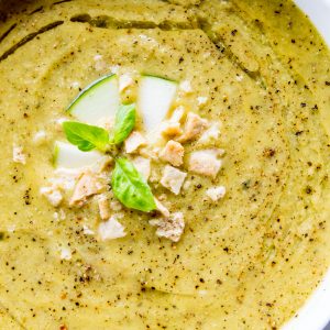 Vegan Zucchini Soup Recipe