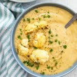 Instant Pot Cauliflower Soup Recipe