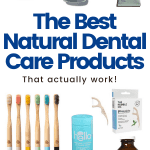 The best natural dental products Pinterest image