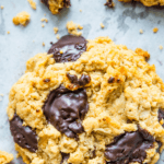vegan protein cookies Pinterest image