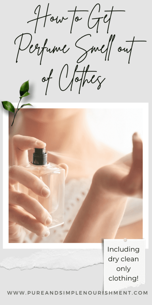 how to get perfume smell out of clothes pinterest image