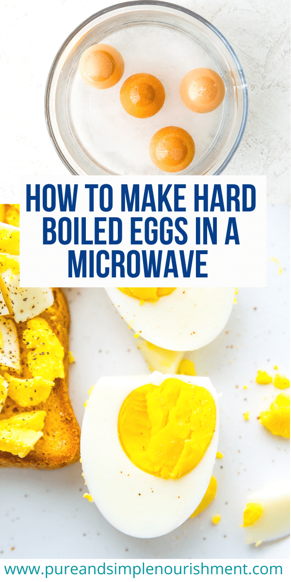 How to Make Hard Boiled Eggs in a Microwave Pure and Simple Nourishment