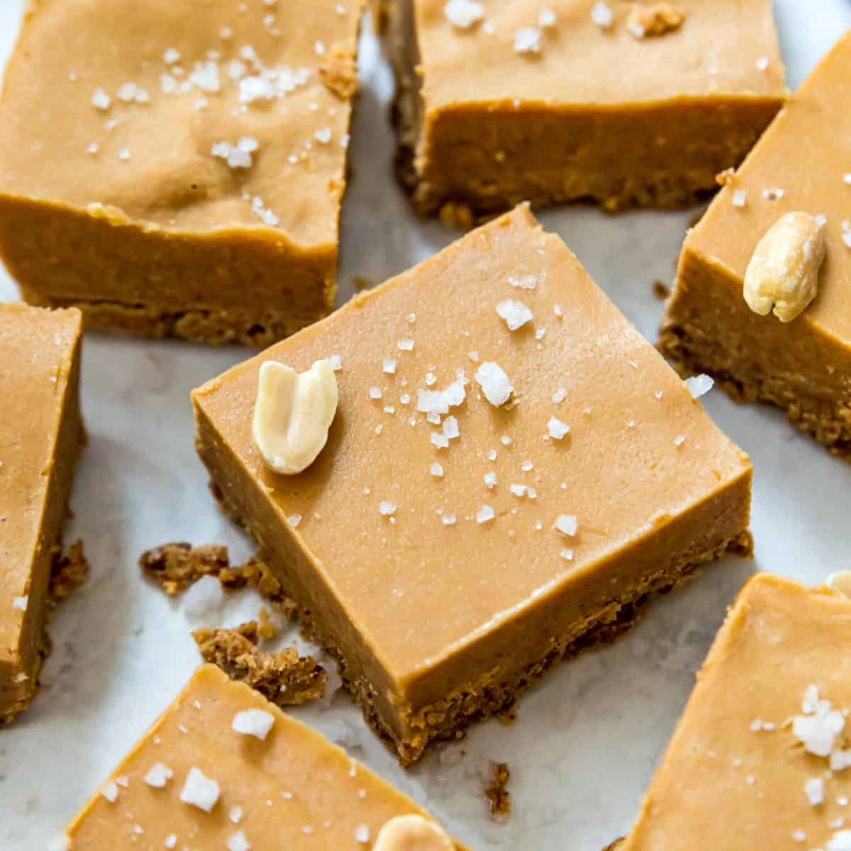 No Bake Peanut Butter Fudge