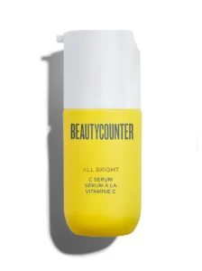 A bottle of Beautycounter's All Bright C serum.