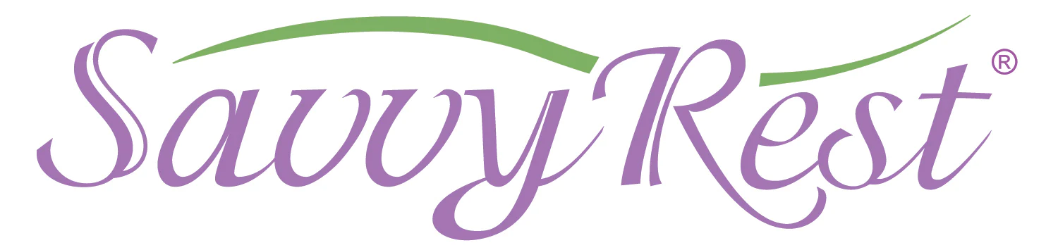 The Savvy Rest brand logo.