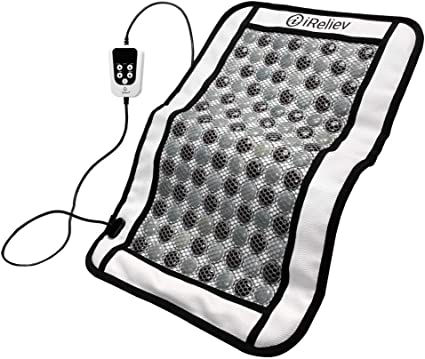 The iReliev infrared heating pad.