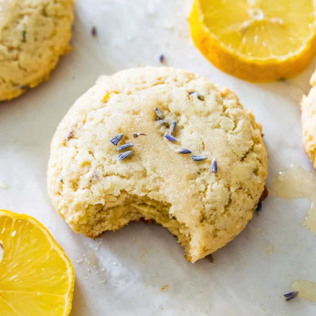 The Best Lemon Lavender Cookies Pure and Simple Nourishment