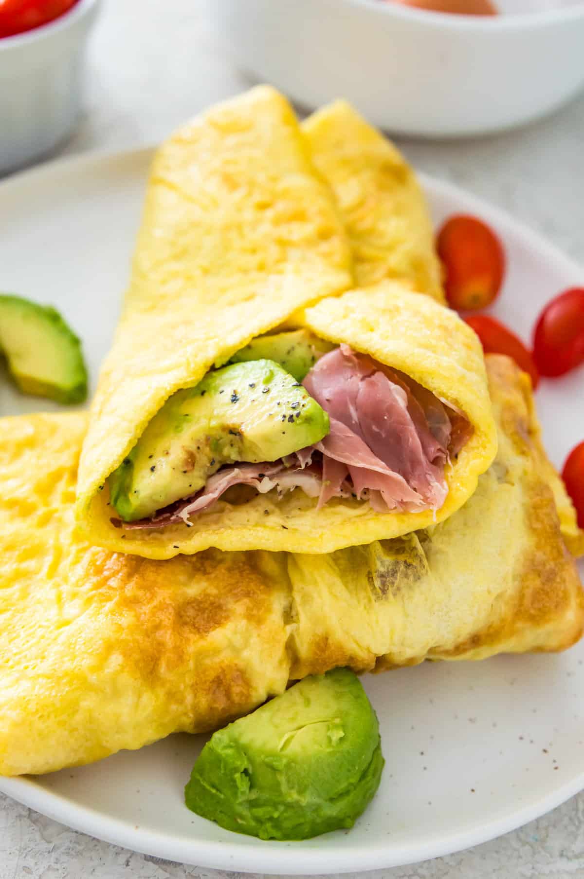 Keto Egg Wrap Recipe (Egg Tortillas) - A Saucy Kitchen