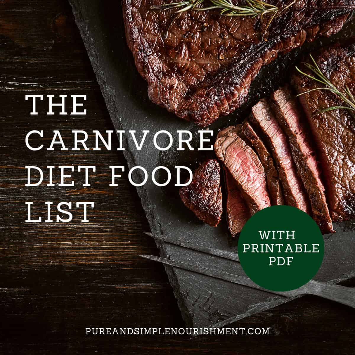 Carnivore Diet Food List: What to Eat On the Carnivore Diet - Dr